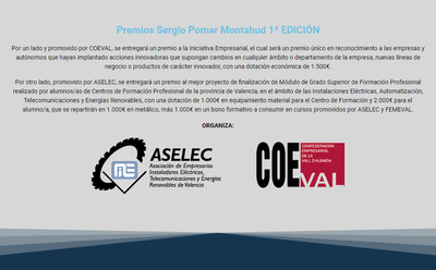 Bases convocatoria Premios Sergio Pomar