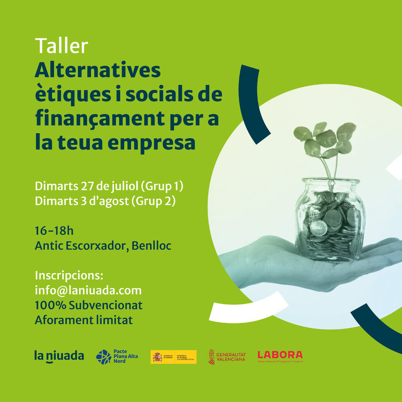 Taller: Alternativas ticas y sociales de financiacin para tu empresa