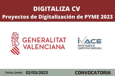 Ayudas digitaliza CV 2023