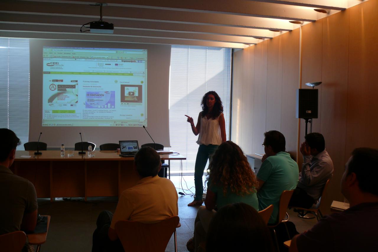 Paloma Delgado, T�cnico CEEI Castell�n.