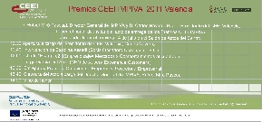 Invitaci�n Premios CEEI-IMPIVA 2011 Valencia