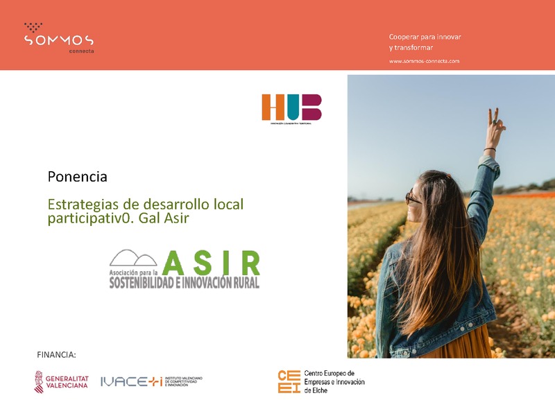 Estrategia de desarrollo local participativa del Gal Asir (Portada)