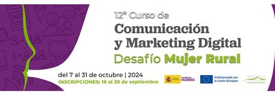 Curso online de Marketing y Comunicacin Digital para emprendedoras y empresarias del medio rural