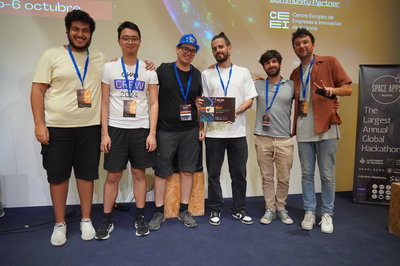 Equipo ganador Not Today - Space Apps Challenge Valencia 2024