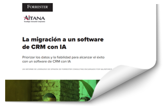 Migraci�n de un software de CRM con IA
