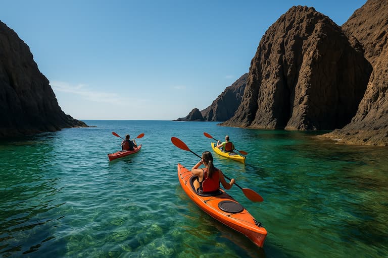 ¿Merece la pena hacer kayak en Cabo de Gata si no tienes experiencia?