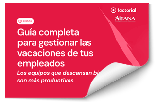 Gu�a completa para gestionar las vacaciones