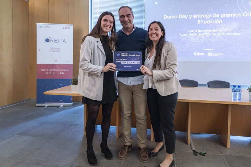 MAEducation, startup premiada en Órbita 2025