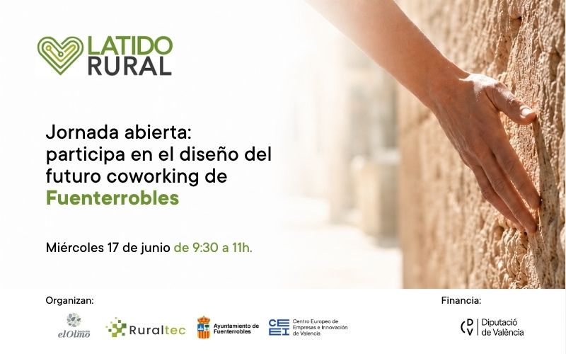Jornada abierta: participa en el diseño del futuro coworking de Fuenterrobles