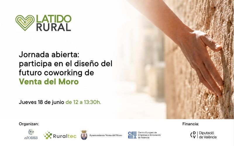 Jornada abierta: participa en el diseño del futuro coworking de Venta del Moro