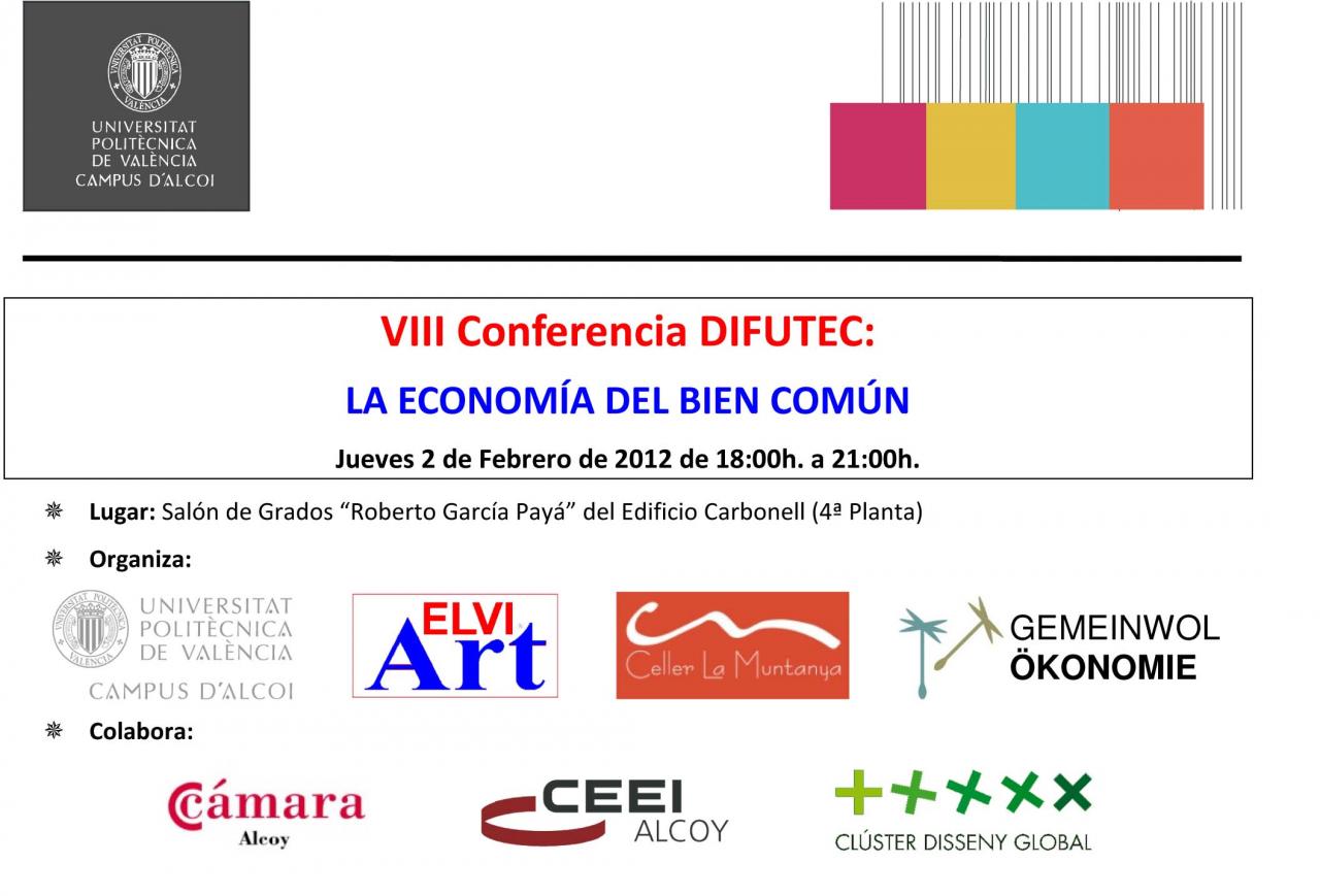Programa "Econom�a del bien com�n, portada programa
