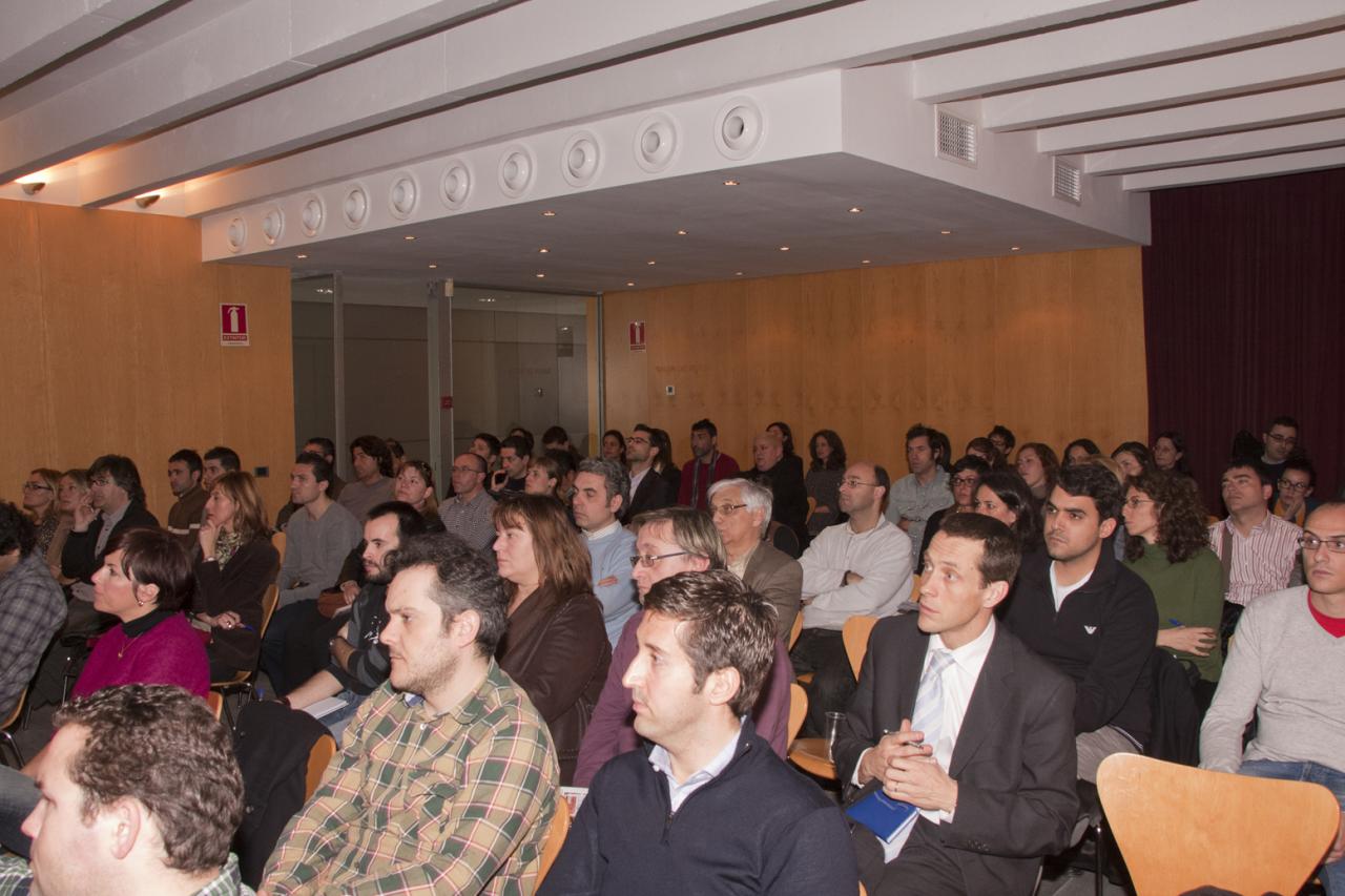 Asistentes a la jornada de gestión de redes sociales