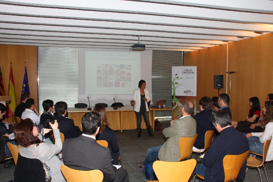 Presentación de la empresa El laboratorio imaginario por Mª José Agost