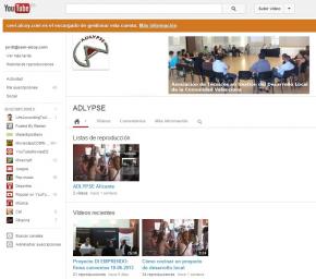 Canal Youtube de ADLYPSE