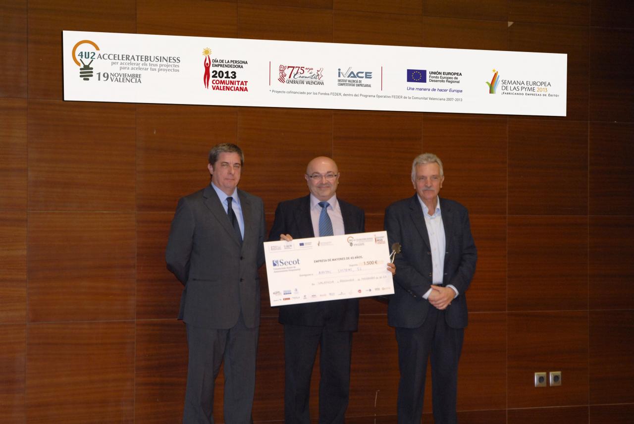 Premios empresa de mayores de 45 años DPECV2013