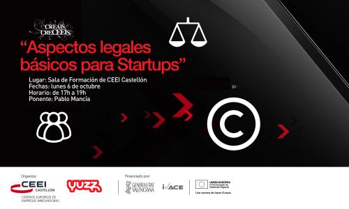 Ponencia:" Aspectos legales básicos para startups", Pablo Mancía 061014