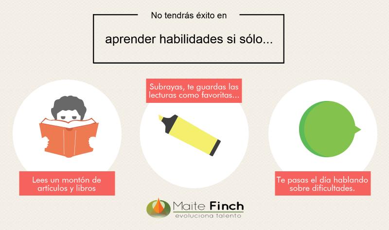 ¿Por qué únicamente leer sobre habilidades no te servirá?