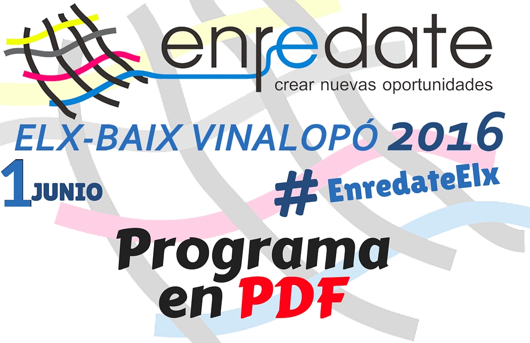 programa pdf enredate elx 2016