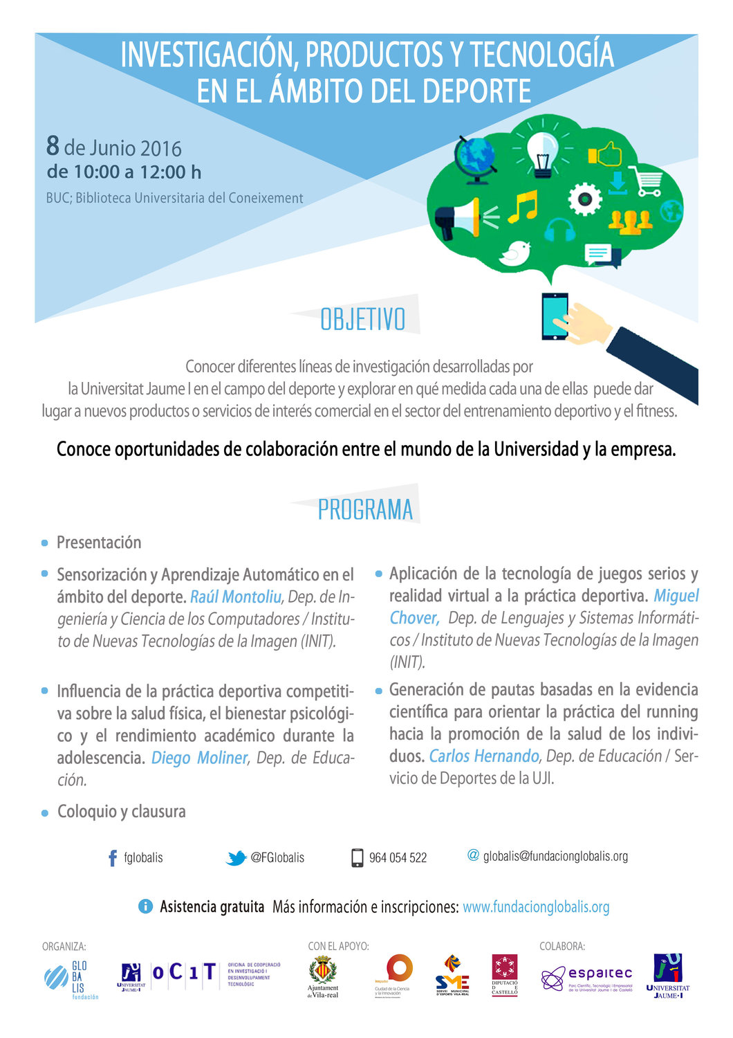Investigació , productes i tecnologia en l'àmbit de l'esport