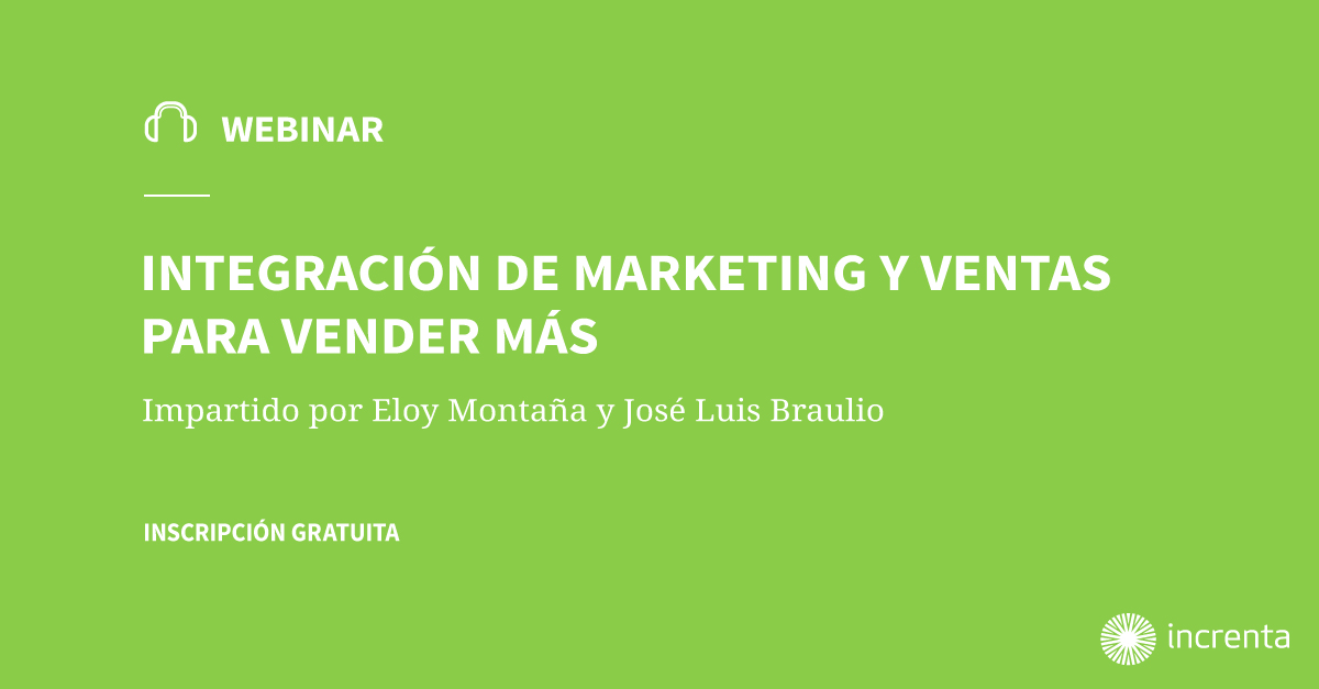 Integraci�n de marketing y ventas para vender m�s