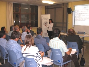 Silvia Gonz�lez en el Foro Empresa L�der