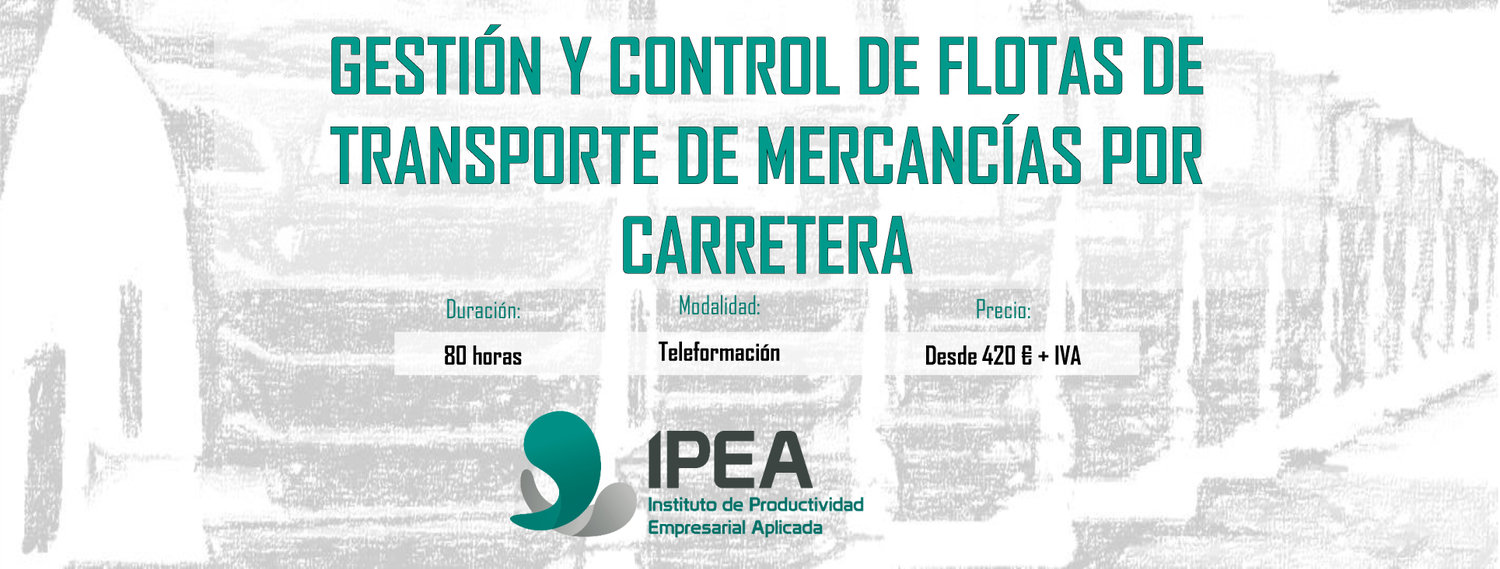 Gestión y Control de Flotas de transporte de mercancías por carretera