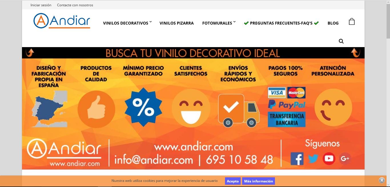 Vinilos Decorativos, Vinilos Pared & Vinilos Infantiles Andiar.com