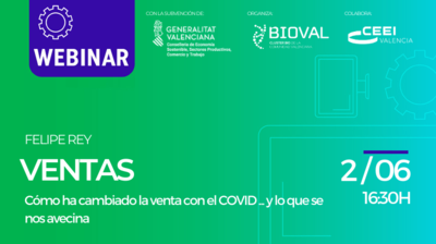 Webinar Cómo ha cambiado la venta con el COVID ... y lo que se nos avecina