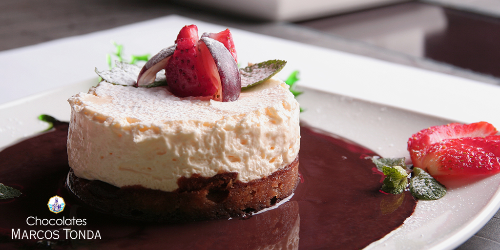 Chocolate blanco gourmet de chocolates marcos tonda