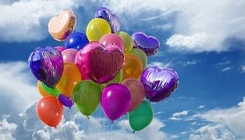 decoracion con globos para fiestas