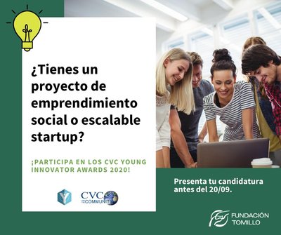 BASES PREMIOS CVC YOUNG INNOVATOR AWARDS 2020