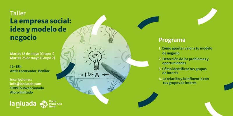 Taller "La empresa social: idea y modelo de negocio"