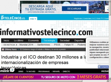 Industria y el ICO destinan 30 millones a la internacionalizaci�n de empresas tecnol�gicas