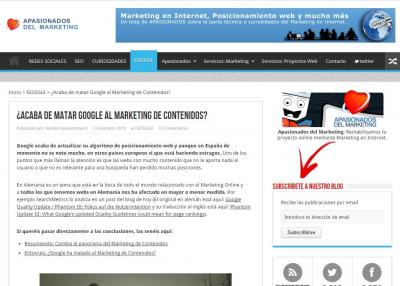 �Ha cambiado el panorama del Marketing de Contenidos?