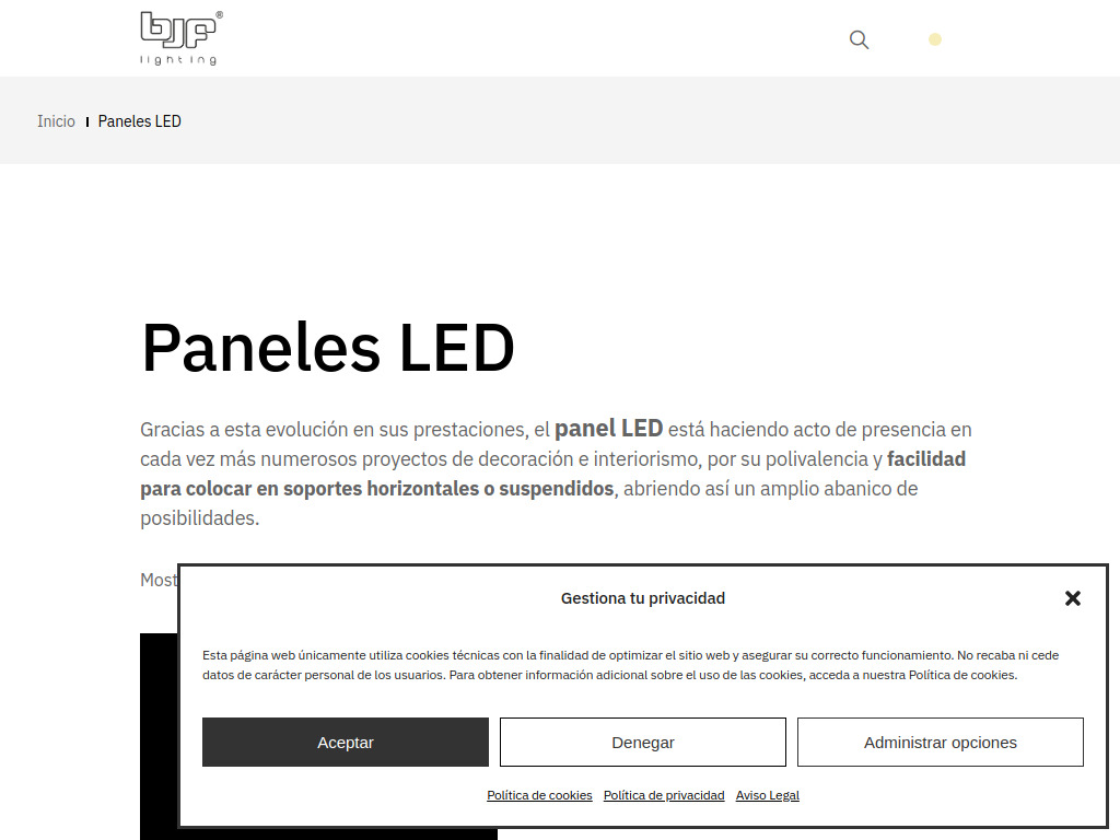 Paneles LED | BJF Lighting